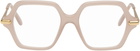 LOEWE Taupe Slim Glasses
