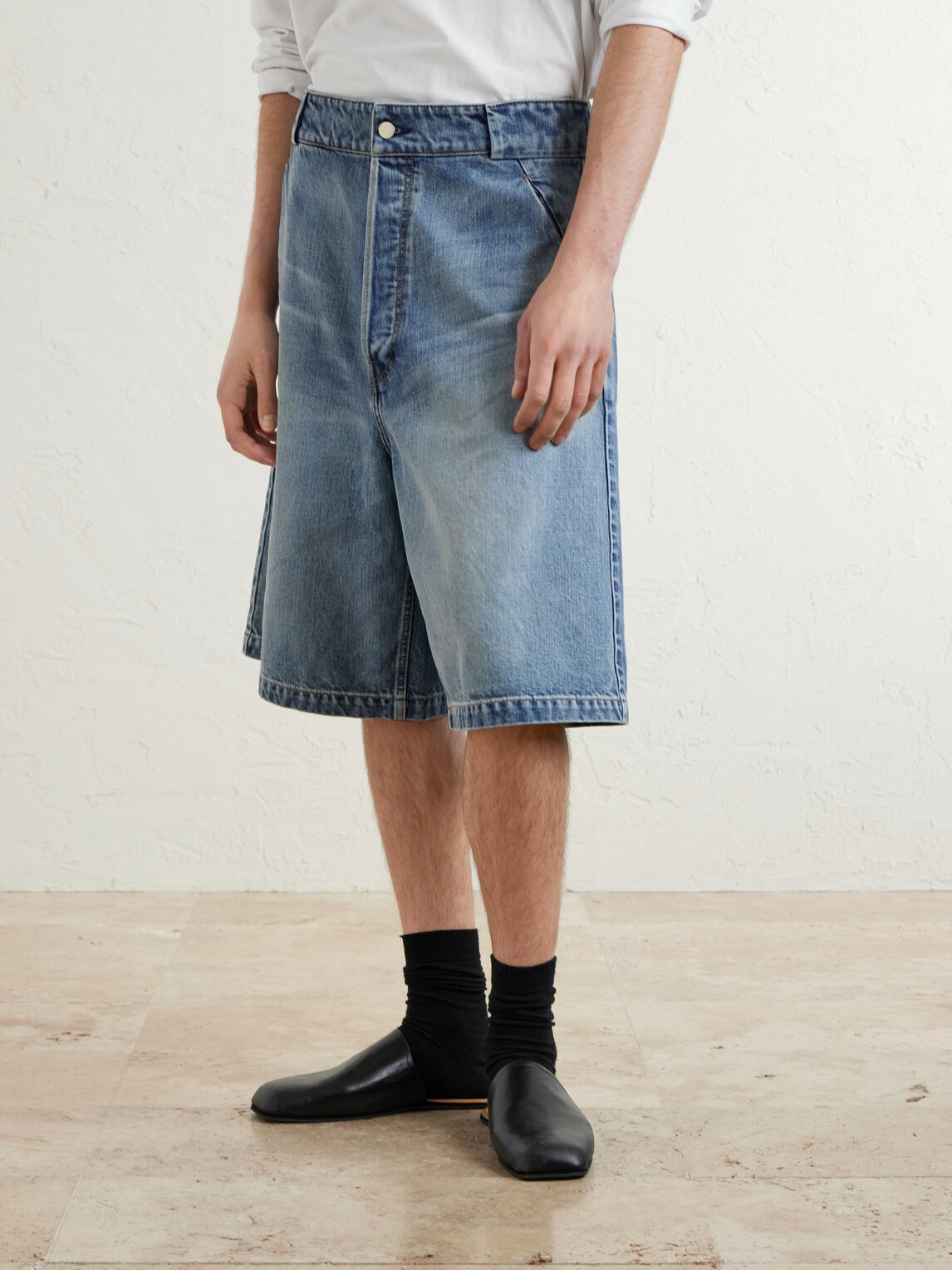 Fear of God - Utility Straight-Leg Denim Shorts - Blue
