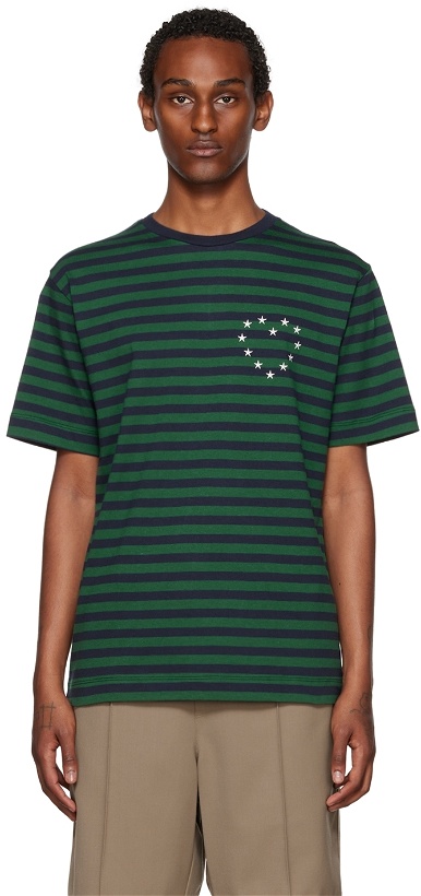 Photo: Études Navy & Green Coeuropa T-Shirt