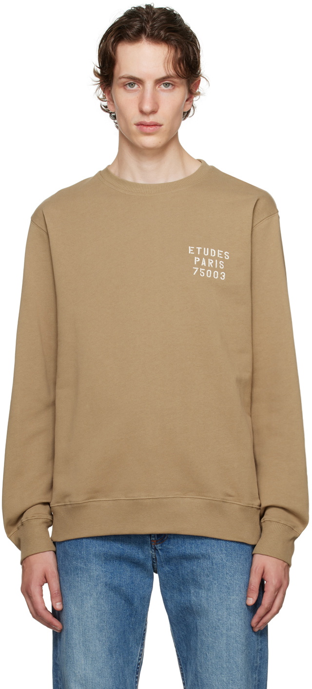 Études Beige Story Small Sweatshirt