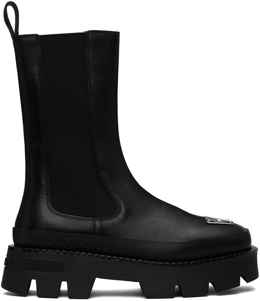Photo: MISBHV Black 'The 2000' Chelsea Boots