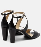 Lemaire Cross leather sandals