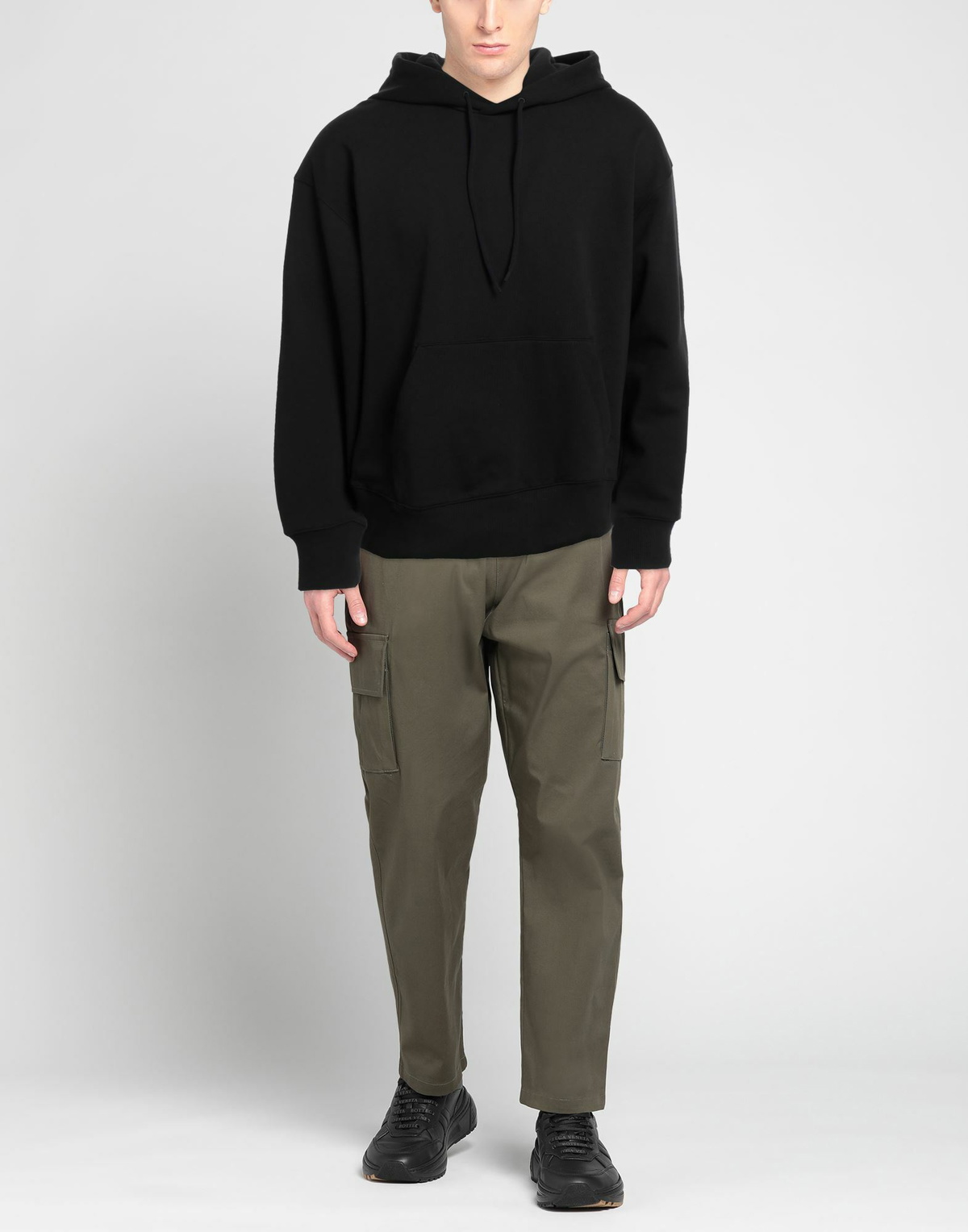 Y-3 Mens Sweatshirt in Black