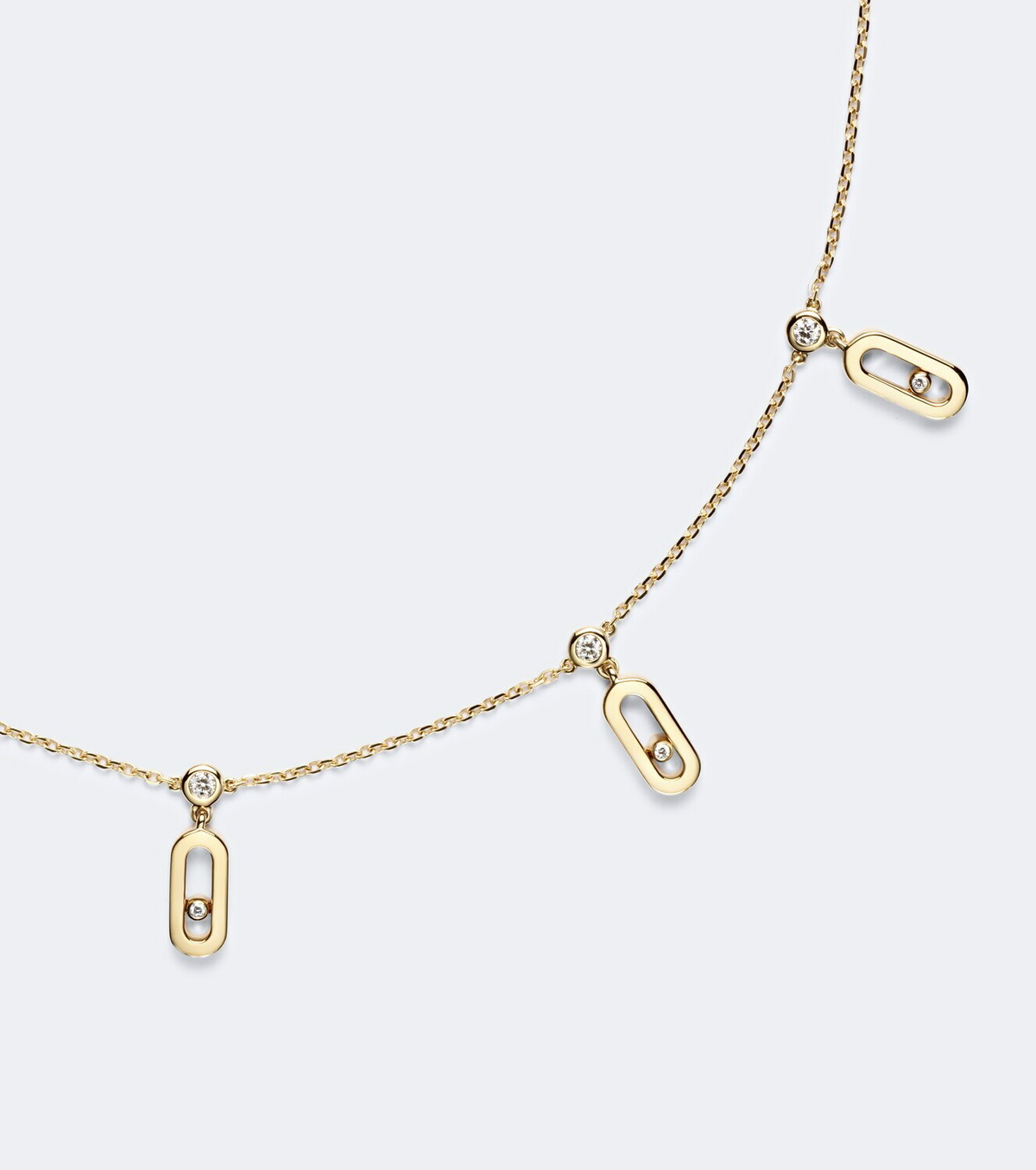 Messika Move Uno 18kt gold choker with diamonds