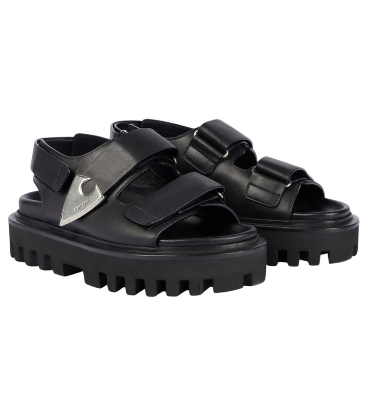 Photo: Alexander McQueen Leather slingback sandals