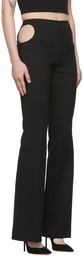 Courrèges Black Nylon Trousers