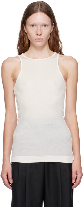 Photo: by Malene Birger Off-White Amieeh Tank Top