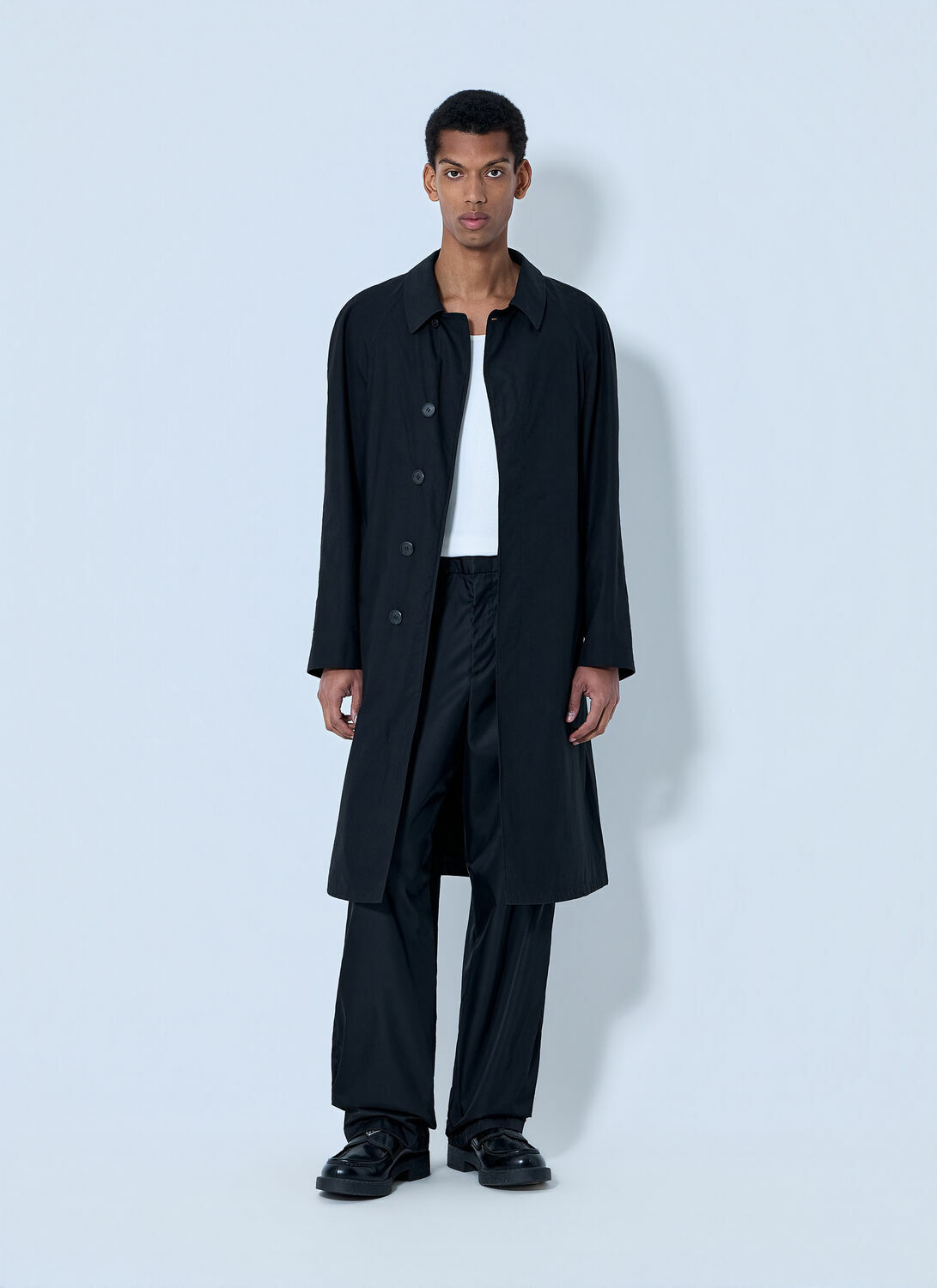 Prada Classic Single-Breasted Coat
