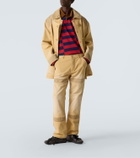 Wales Bonner Sierra cotton canvas straight pants
