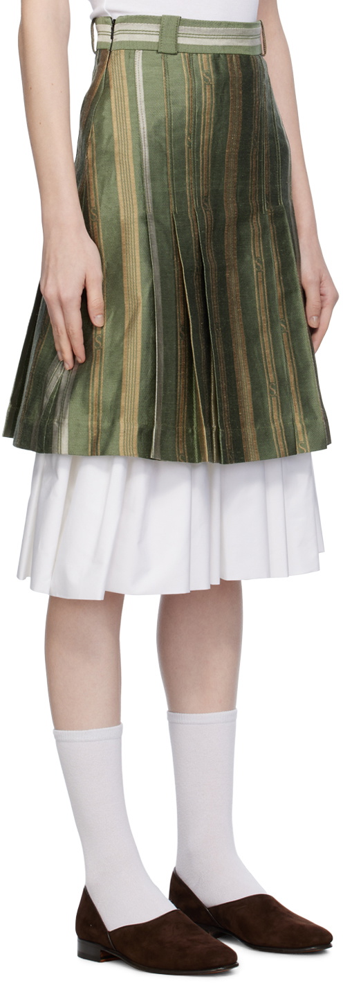 S.S.Daley Green Evana Midi Skirt