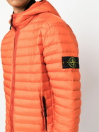 STONE ISLAND - Down Jacket With Logo