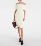 Bottega Veneta Off-shoulder midi dress