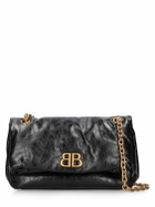 BALENCIAGA - Small Monaco Leather Shoulder Bag