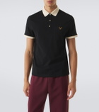 Valentino VLogo cotton piqué polo shirt