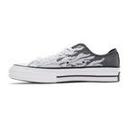 Converse Grey and White Elevated Chuck 70 OX Sneakers