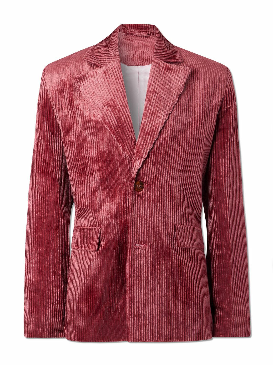 Séfr - Insight Corduroy Suit Jacket - Red