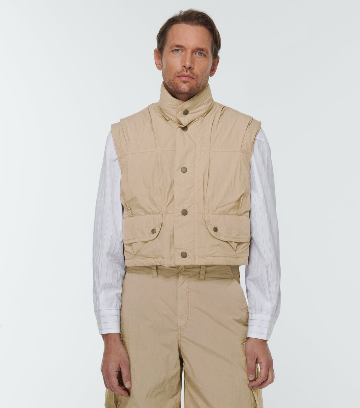 Our Legacy - Exhale Puffa Cropped down vest Our Legacy