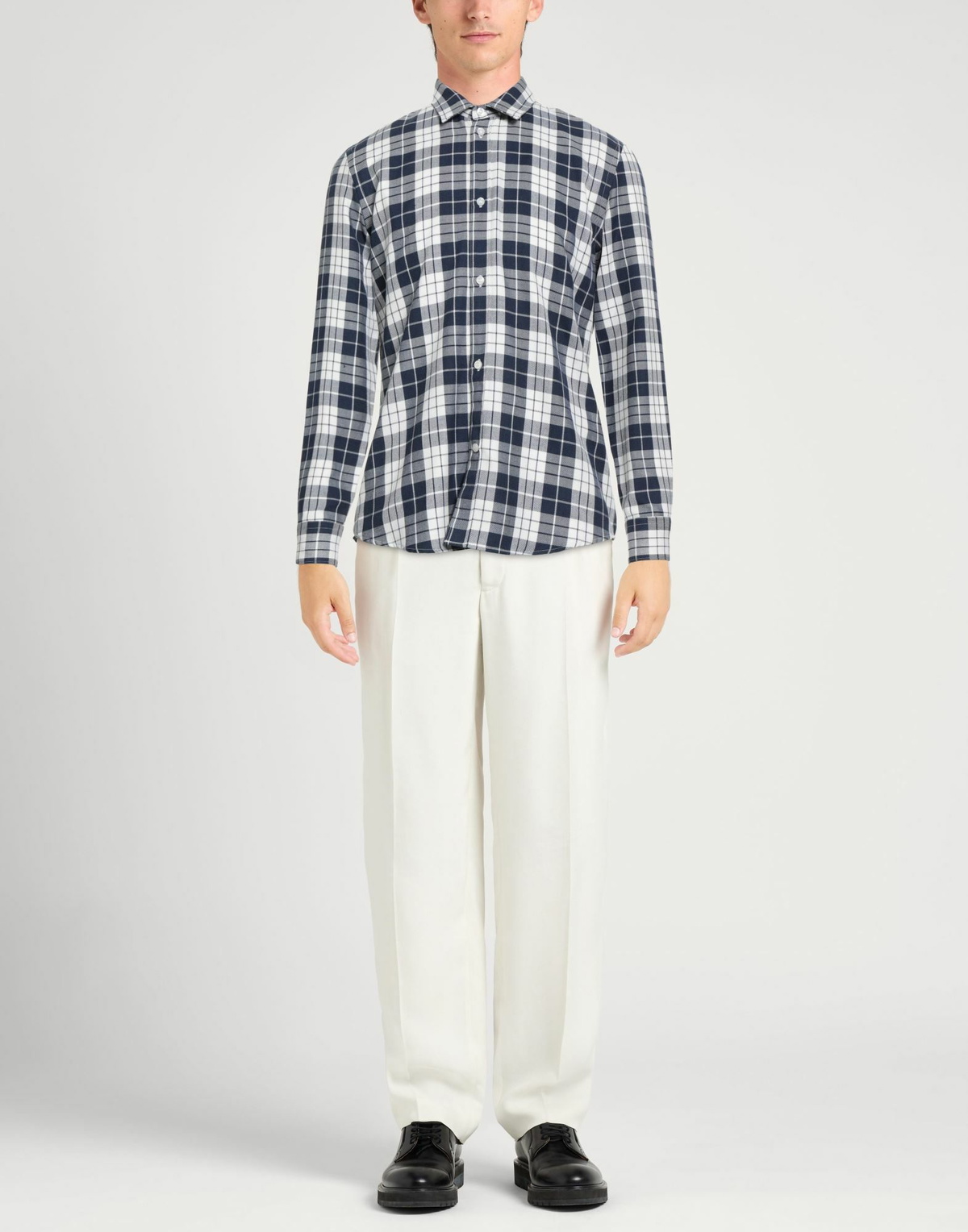 Dondup Mens Shirt in Navy