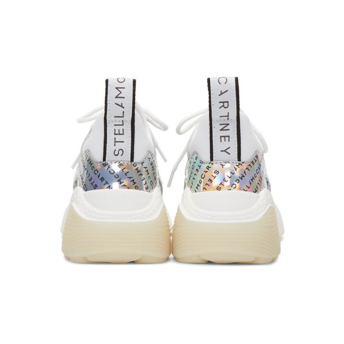 Stella McCartney Eclypse Laced Sneaker in Prisma & White