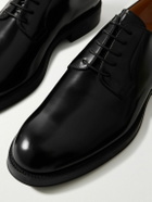 Tod's - Patent-Leather Derby Shoes - Black