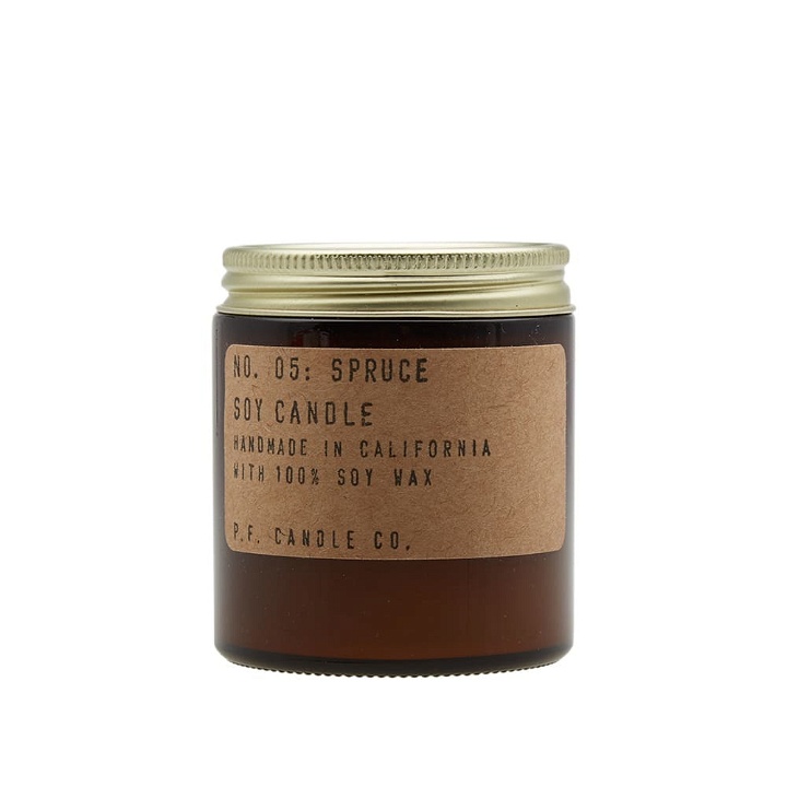 Photo: P.F. Candle Co No.05 Spruce Mini Soy Candle