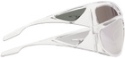 Givenchy Transparent Cutout Sunglasses