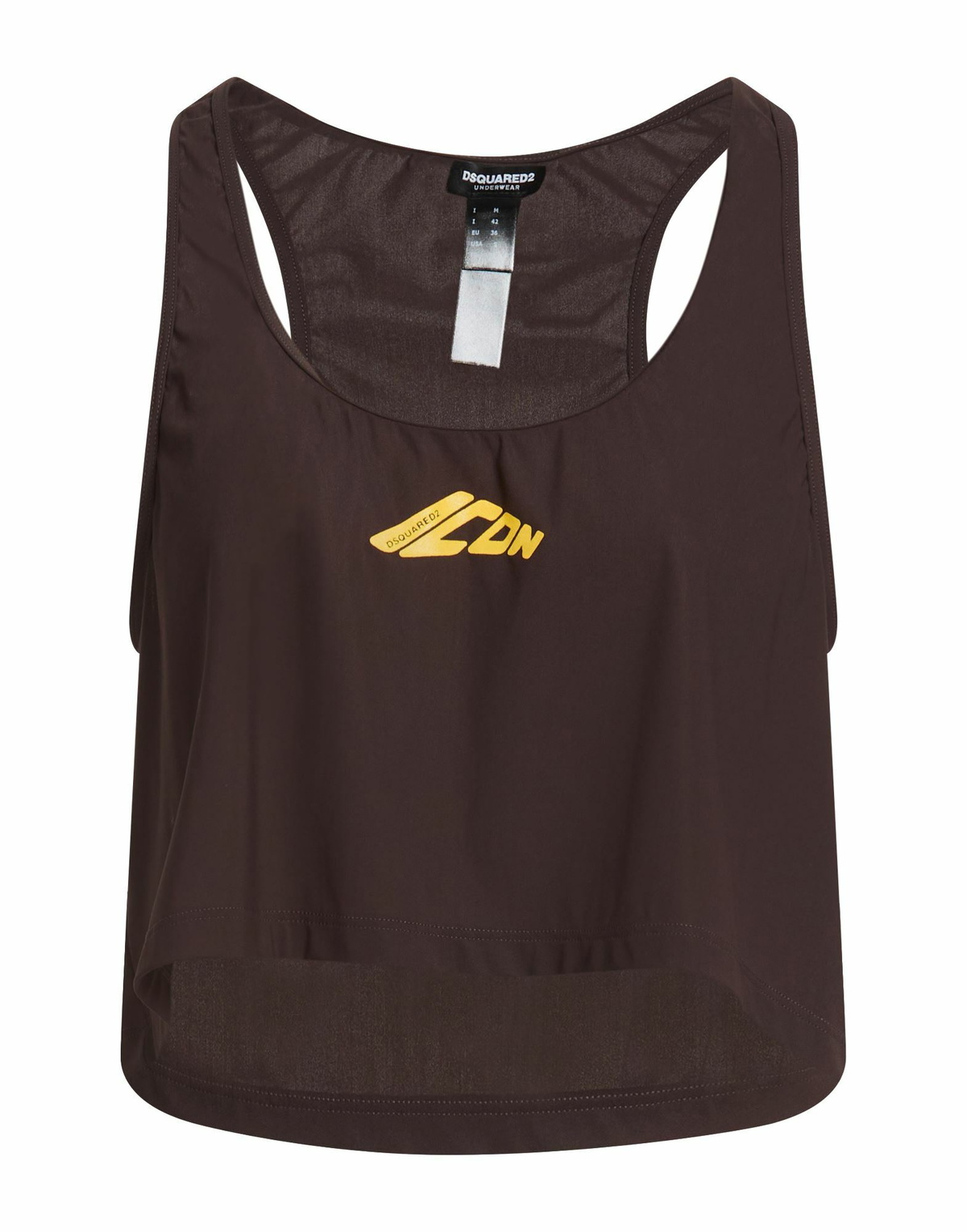 Dsquared2 Icon Womens Tank top Dark in Brown