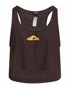 Dsquared2 Icon Womens Tank top Dark in Brown
