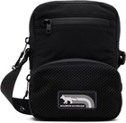 Maison Kitsuné Black Flash Fox Crossbody Bag