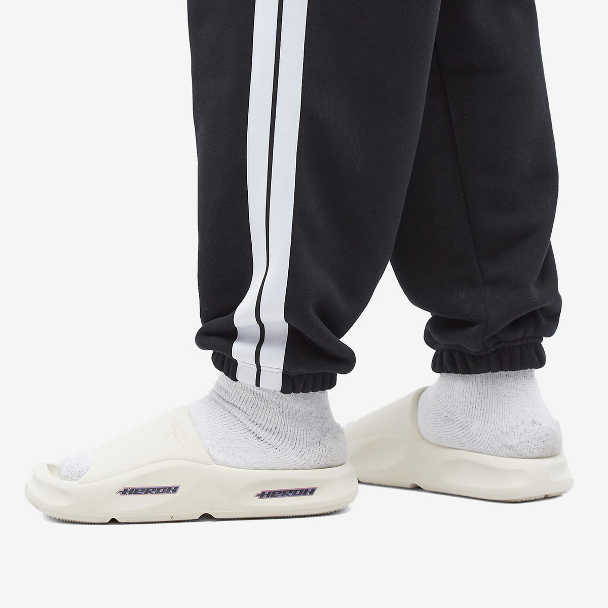 Heron Preston Men's Eco Moulded Slider in White