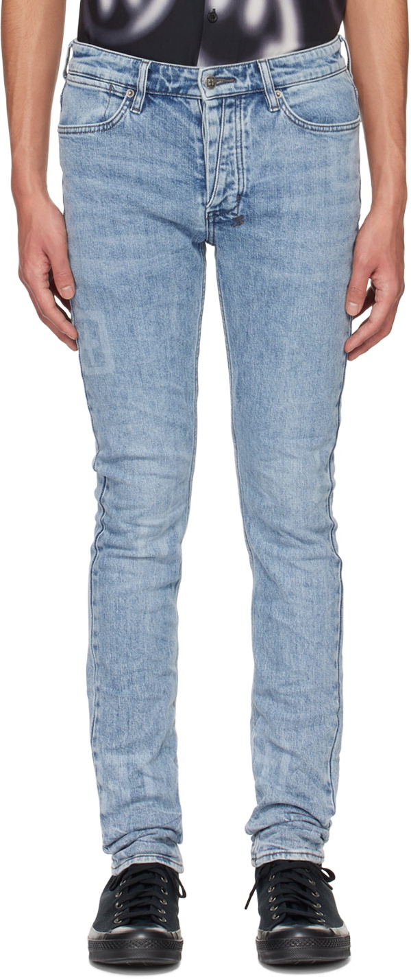 Ksubi Blue Van Winkle Buzzed Jeans Ksubi