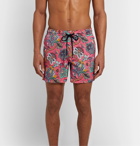 Etro - Mid-Length Printed Swim Shorts - Pink