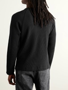 AGOLDE - Payson Waffle-Knit Cotton-Blend T-Shirt - Gray