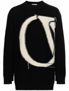 OFF-WHITE - Ow Maxi Logo Wool Knit Sweater