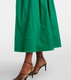 Rebecca Vallance Bailey belted pleated midi dress
