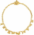 Vasiliki Gold Kelp Necklace