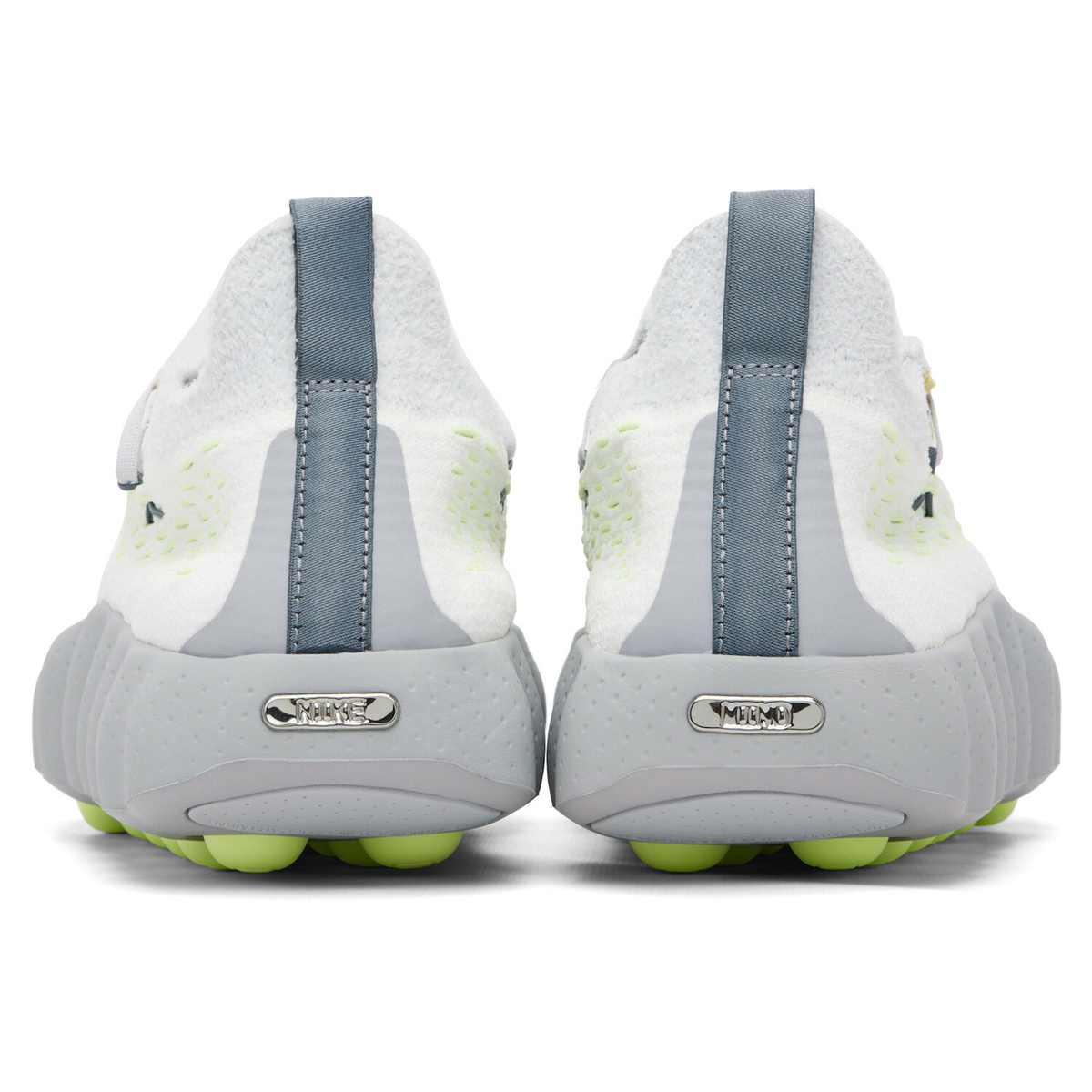 Nike White & Gray Mind 002 Sneakers