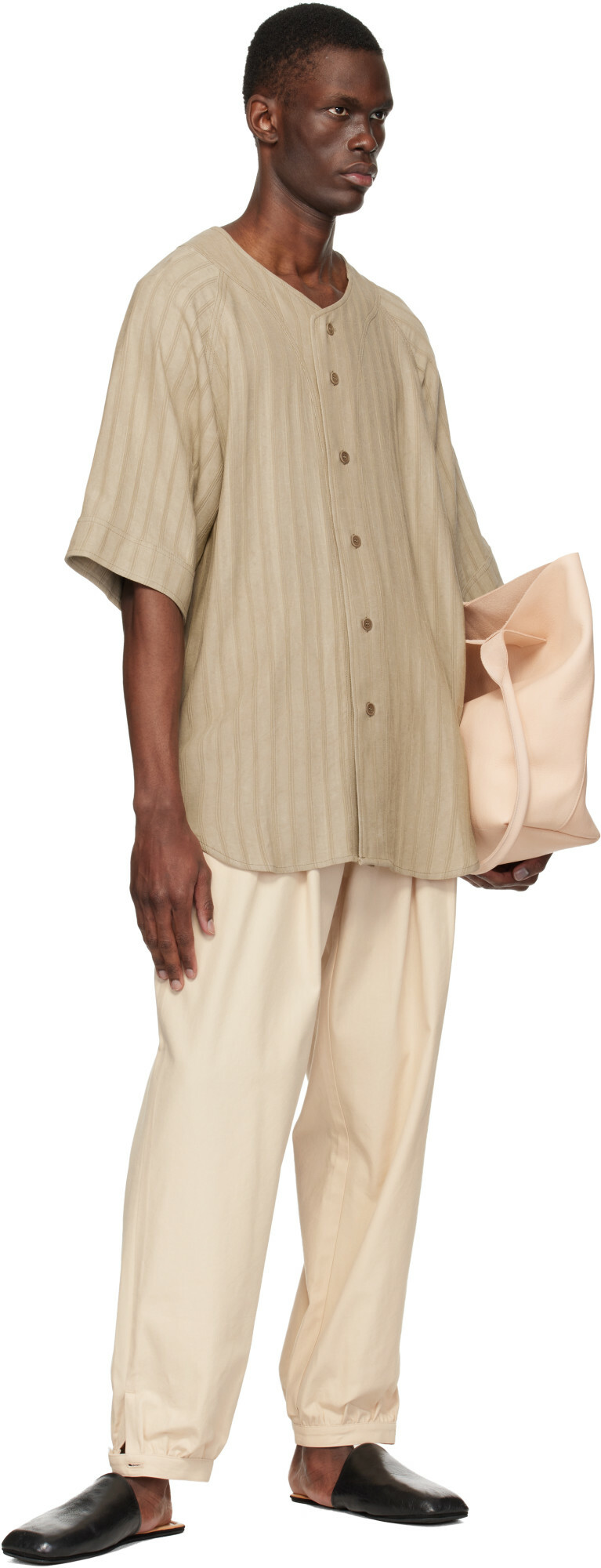 colbo Beige Baseball Shirt