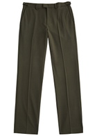 Percival Straight-leg Wool Trousers Green