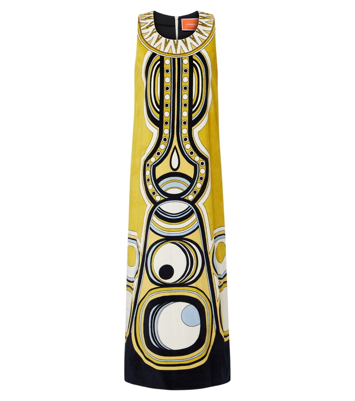 Photo: La DoubleJ Totem printed cotton midi dress