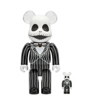 Medicom Jack Skellington Be@Rbrick in Multi 100%/400%