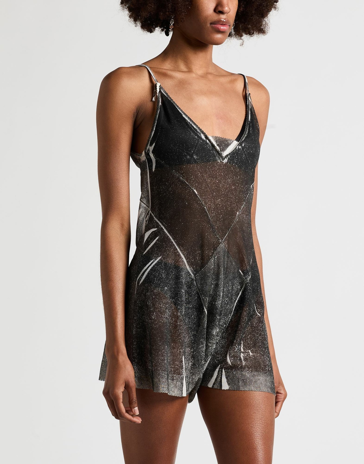 Maison Margiela Womens Playsuit in Black