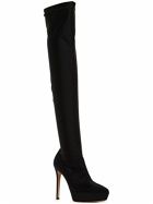 GIANVITO ROSSI - 85mm Stretch Lycra Over-the-knee Boots