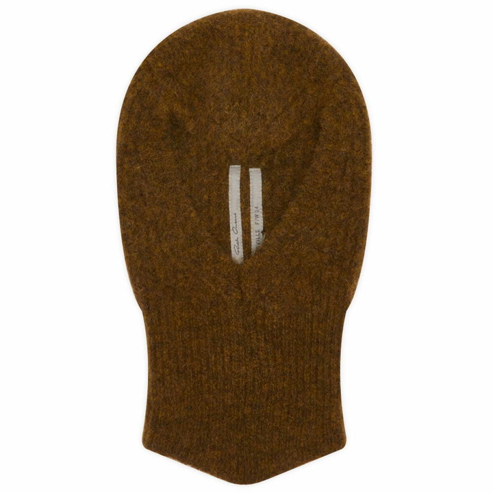 Photo: Rick Owens Women's Skull Balaclava in Honey 