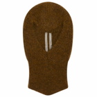 Rick Owens Women's Skull Balaclava in Honey 