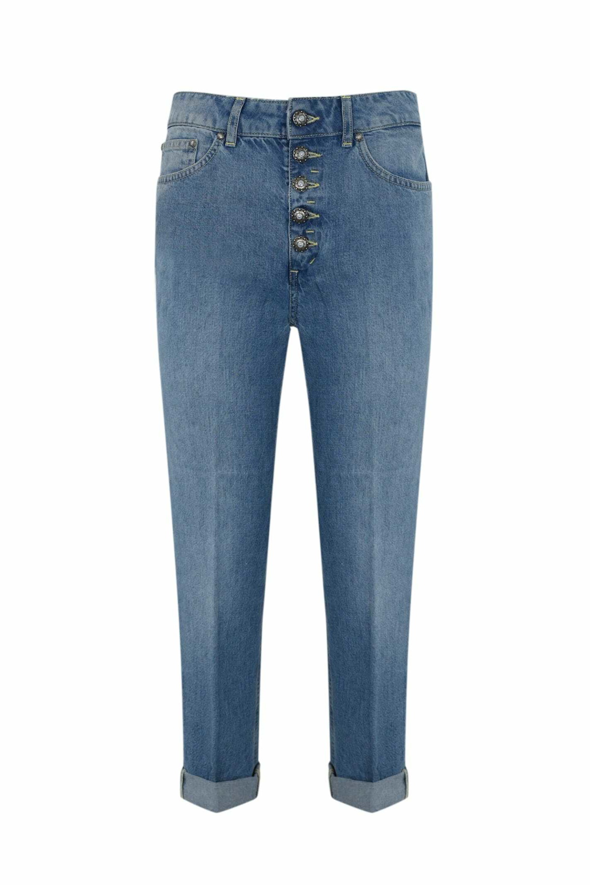 Dondup Mandy - Super Skinny Bootcut Jeans In Stretch Denim