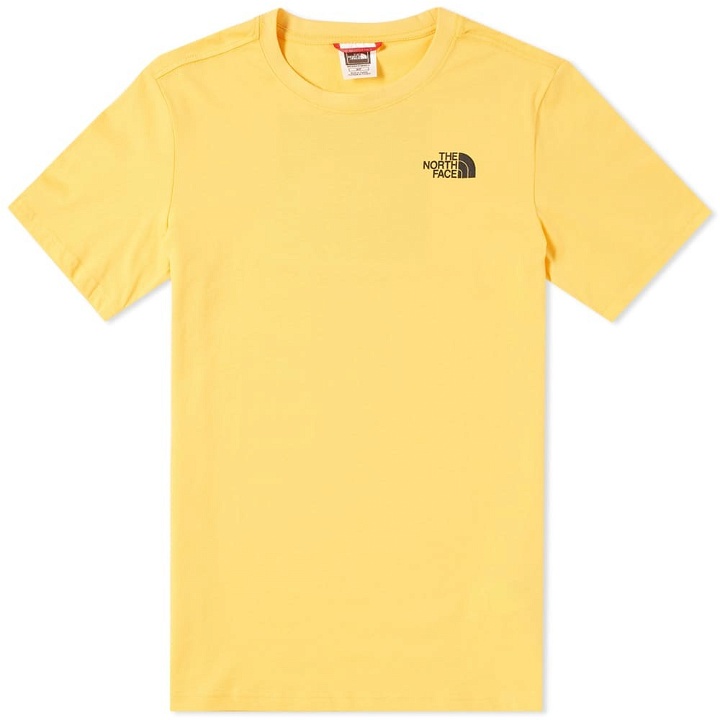 Photo: The North Face Red Box Tee Yellow