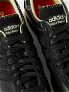 adidas Consortium - Wales Bonner Suede-Trimmed Leather Sneakers - Black