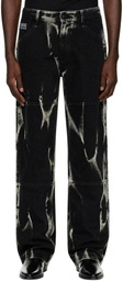 Versace Jeans Couture Black Five-Pocket Jeans