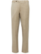 SID MASHBURN - Wool-Hopsack Trousers - Neutrals